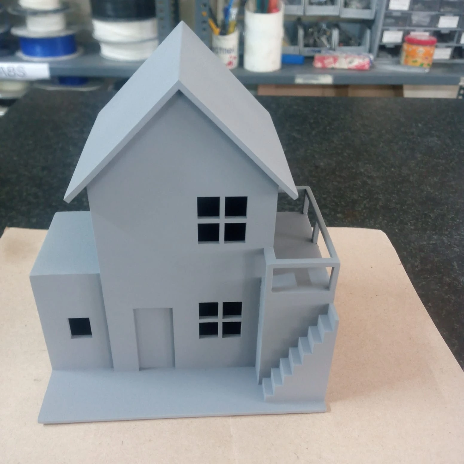 3D printed architectural scale model — Stratnel